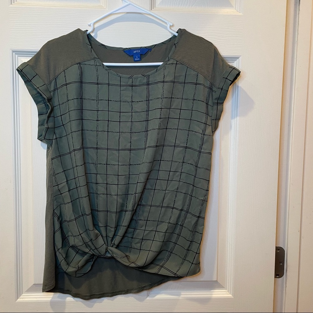 Green Apt. 9 Blouse